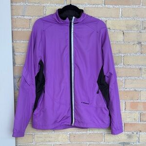 Brooks Women's Purple and Black Running Jacket